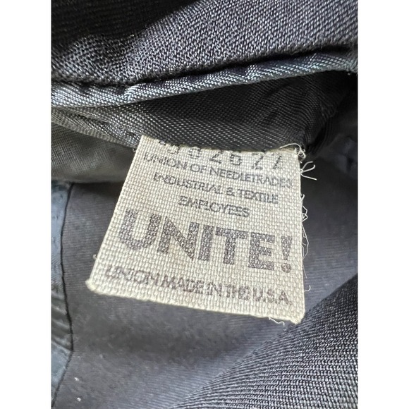 Hart Schaffner Marx Gold Trumpeter Blazer Men's 46R Navy Blue 2 Button Wool - Picture 11 of 16